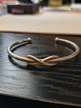 Tiffany & Co Infinity Knot Bracelet In Sterling Silver